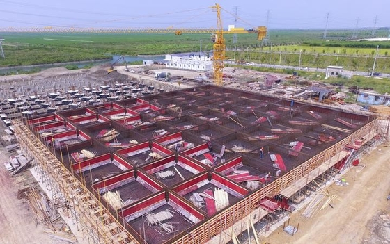 Customized Steel Structure Canopy For Garbage Disposal Anti Corrosion