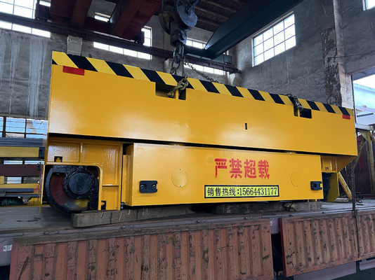 4/6/8 Wheels Industrial Electric Transfer Cart 30ton Wireless Remote Control