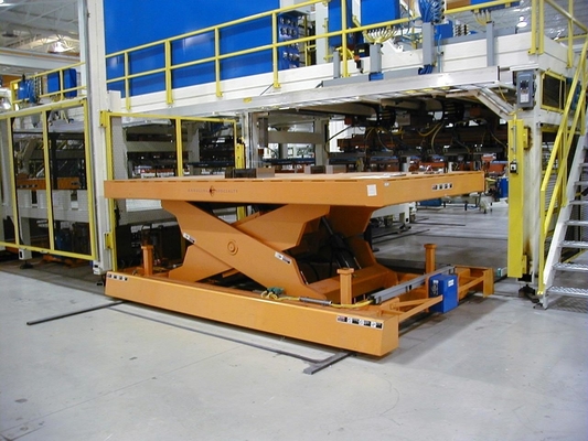 Industrial Automation IP54 AGV Transfer Cart High Precision Run Smoothly
