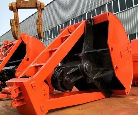 380V 50HZ Four Ropes Crane Grab Buckets High Performance Iso Certified