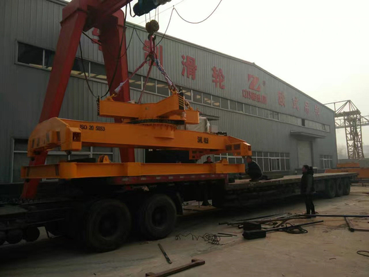 Reliable 380V 50HZ 3Phase Quay Crane Spreader To Handle Large Containers