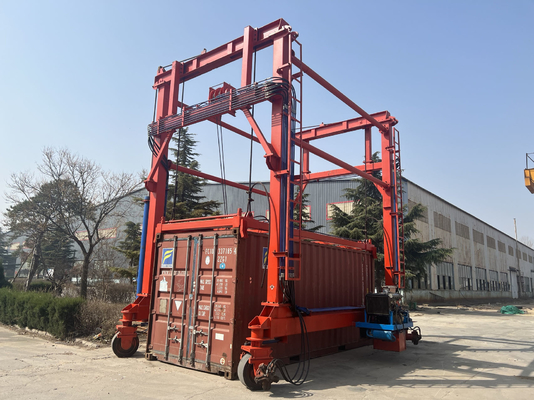 Industrial Applications Rail Mounted Container Gantry Crane 40T 60T