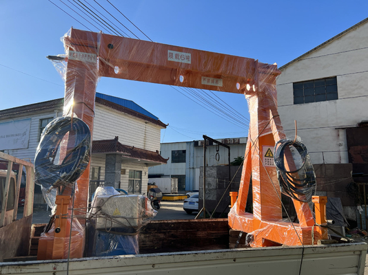 Pendant Control  10 Tons Overhead And Gantry Crane 380VAC 50Hz 3Phase