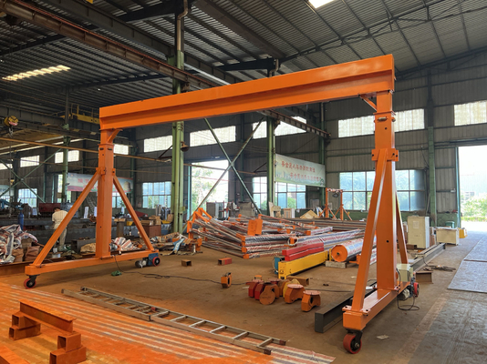 20-40m/Min Traveling Speed Overhead And Gantry Crane 3 Ton Customization