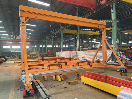 20-40m/Min Traveling Speed Overhead And Gantry Crane 3 Ton Customization
