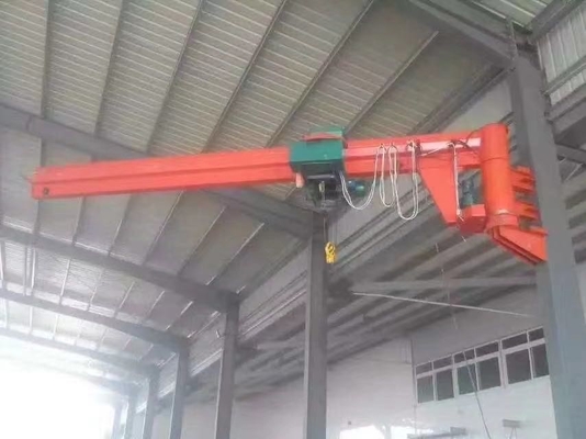 380V/50Hz/3Phase Cantilever Jib Crane Floor Mounted Jib Crane Span 6-18m