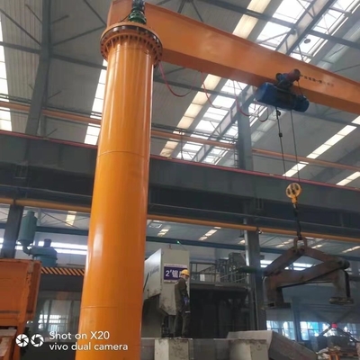 Cabin Control Overhead And Gantry Crane Post Mounted Jib Crane 2 Tons