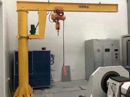 Electric Single Beam A3-A7 Class Pillar Jib Crane Slewing Jib Crane 2500kg