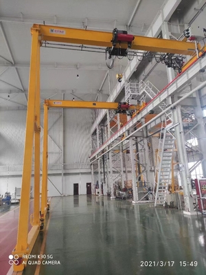 High Strength AC380V Lightweight Overhead Crane System 20-30m/Min
