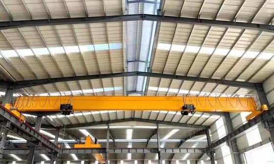 High Efficiency Single Girder Overhead Crane For Manufacturing Plants