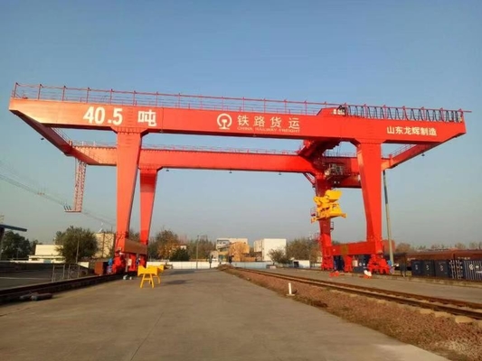 ISO9001 Intelligent Double Girder Gantry Crane 20m/Min 12 Months Warranty