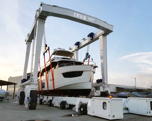 Heavy Duty Boat Lifting Equipment Customizable With Overload Limiter