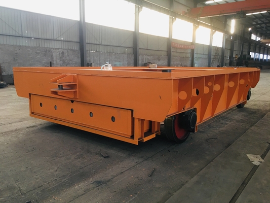 2T-100T Electric Carbon Steel Ladle Transfer Cart Heavy Duty