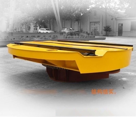 Speed 2-20m/Min Turntable Transfer Cart For Material  Handling
