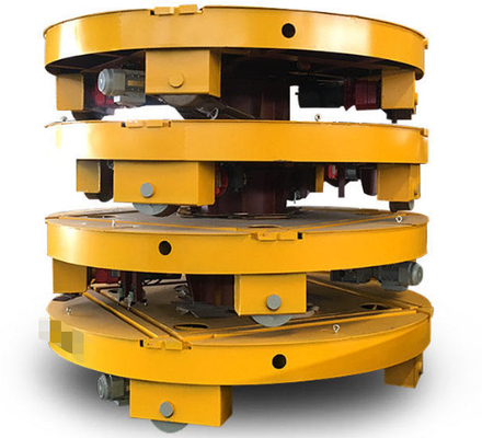 Compact Turntable Cart Motorised Transfer Trolley 2500mm 3000mm Diameter