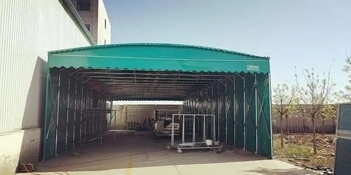 OEM Rigid Landfill Steel Structure Canopy For Buildings And Projects