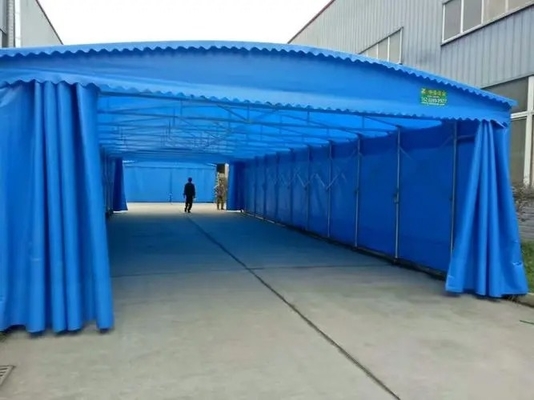 Outdoor Prefabricated Metal Canopy Structures High Rigidity OEM Available