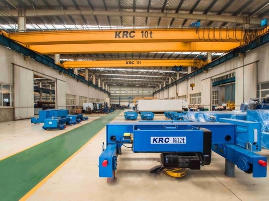 30 Meters Double Beam Eot Crane Smooth Operation Electric Bridge Crane