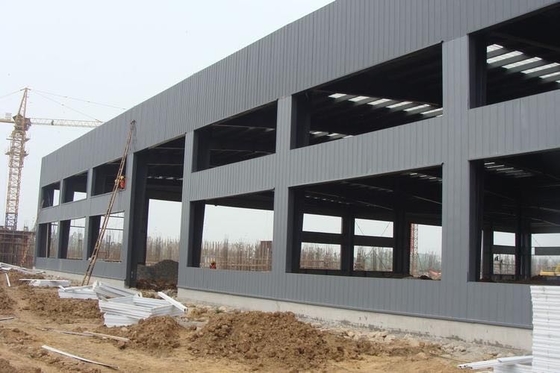 Excellent Performance Steel Structure Canopy Made Of Galvanized Color Steel Plate