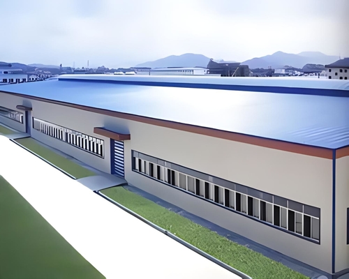 Customized Steel Structure Canopy Attractive / Durable Design With Welds Connection