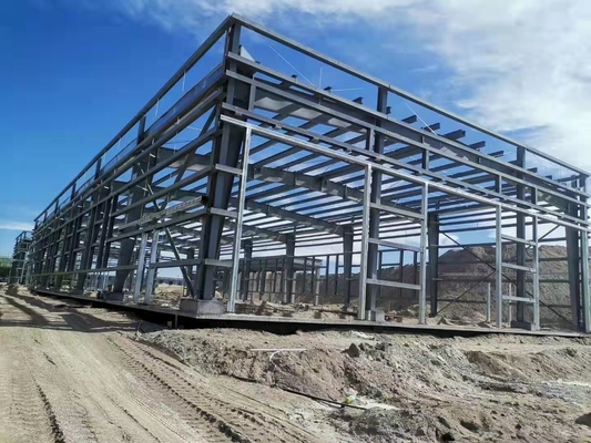Rivets Connection Method Steel Structure Canopy With Customizable Steel Tile