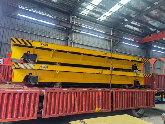 Unidirectional Bidirectional Rail Transfer Cart For Industrial Automation