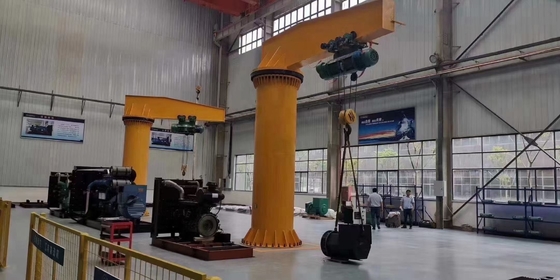 Electric Single Beam A3-A7 Class Pillar Jib Crane Slewing Jib Crane 2500kg