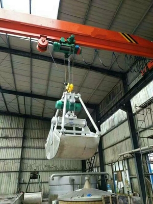 High Durability 1000W Electric Hoist Crane With Grab Bucket Industrial Use