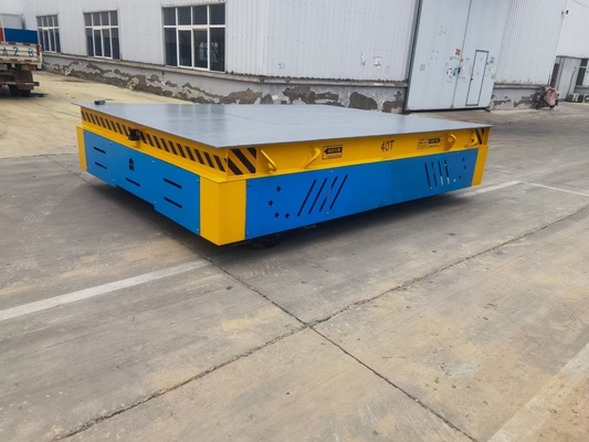 SGS TUV Certified Electric Transfer Cart With Electric Brake / Air Brake 20-30m/Min