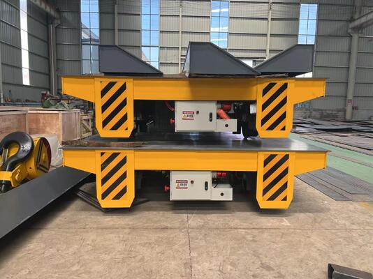 Plate thickness 10-30mm electric transfer vehicle customized vehicle panel height according to customers demand for industrial material handling