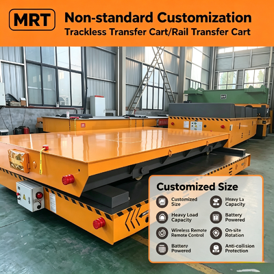 Customizable Electric Transfer Trolley Compatible With Various Countries Ensuring And Movement Of Materials In Warehouses